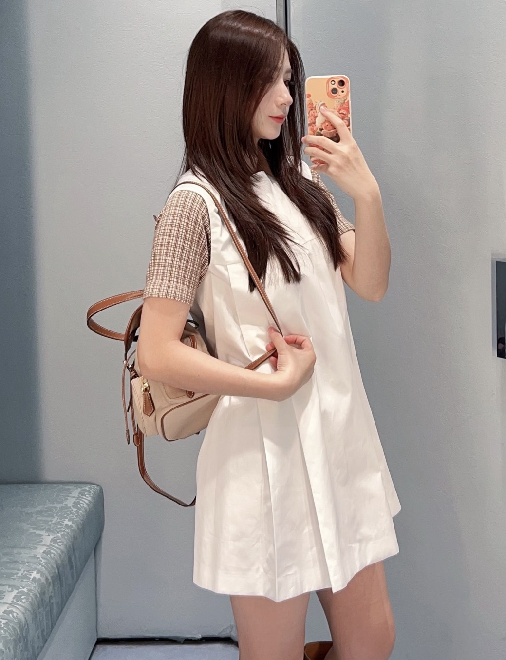 限時優惠✨訂貨🍒MIUMIU backpack  Size 22x18x11.5cm