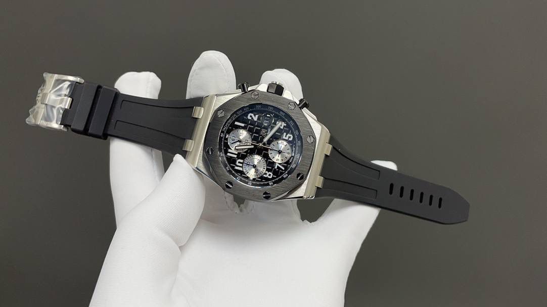 今日推荐🚀爱彼 皇家橡树离岸 26238计时 黑陶黑面 42mm 3126机 顶级品质 💯