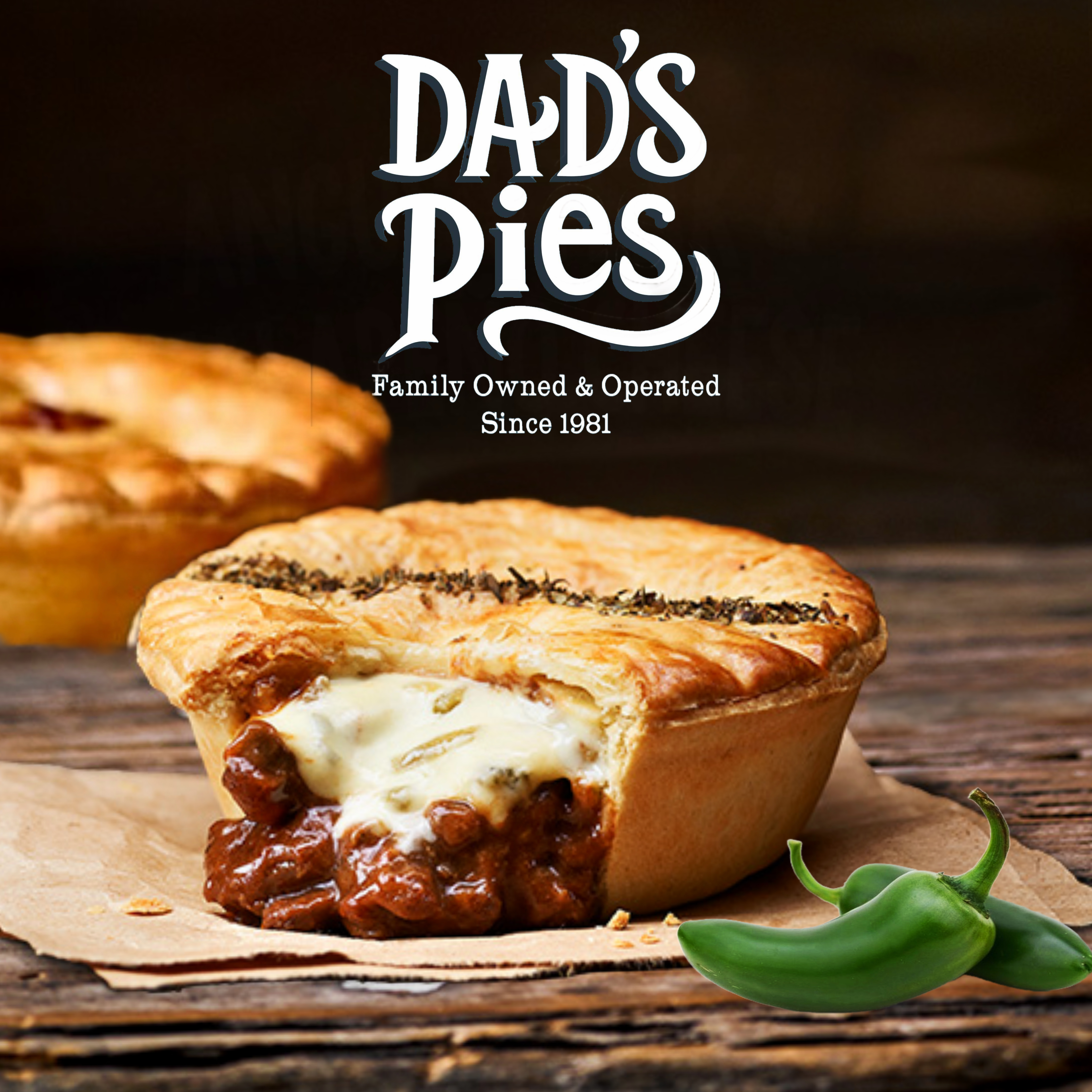 ❄️紐西蘭 墨西哥辣椒牛扒芝士批 New Zealand Dad’s Pies Steak and Jalapeño Cheese Pie 