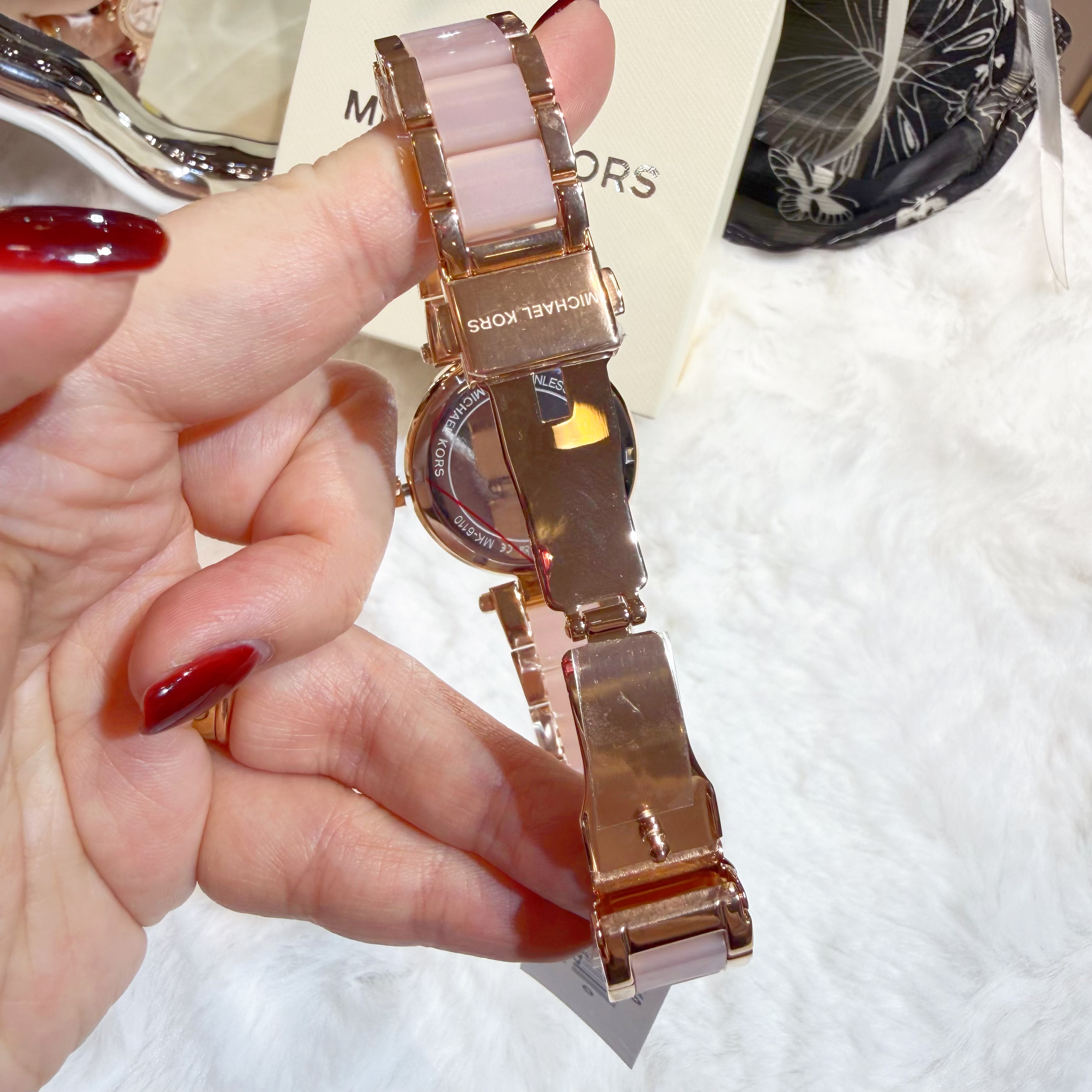 Michael kors watch MK6110 RG/pink