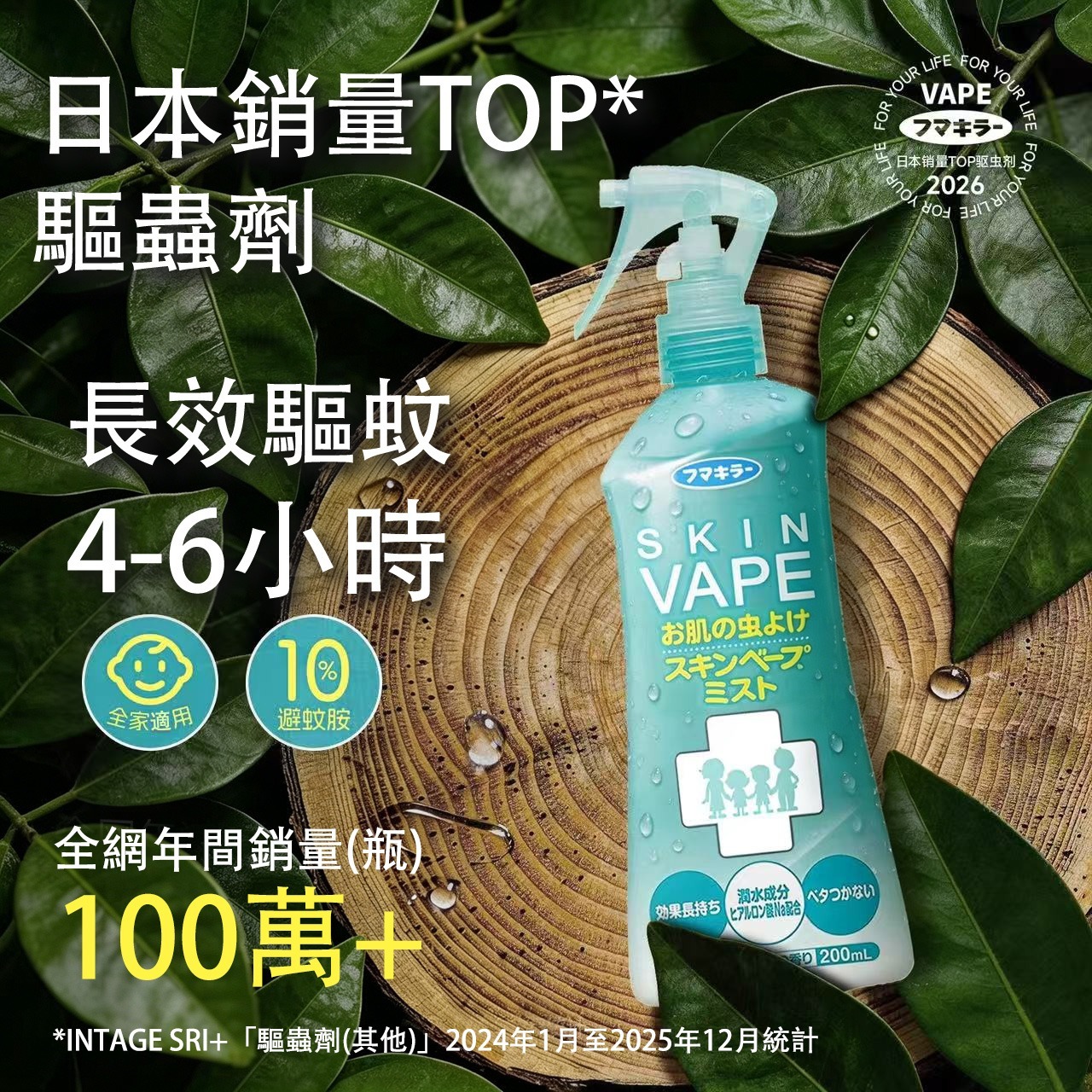 VAPE 象球牌 噴霧 200ML(綠色柑橘味) ⏰預購商品⏰ 