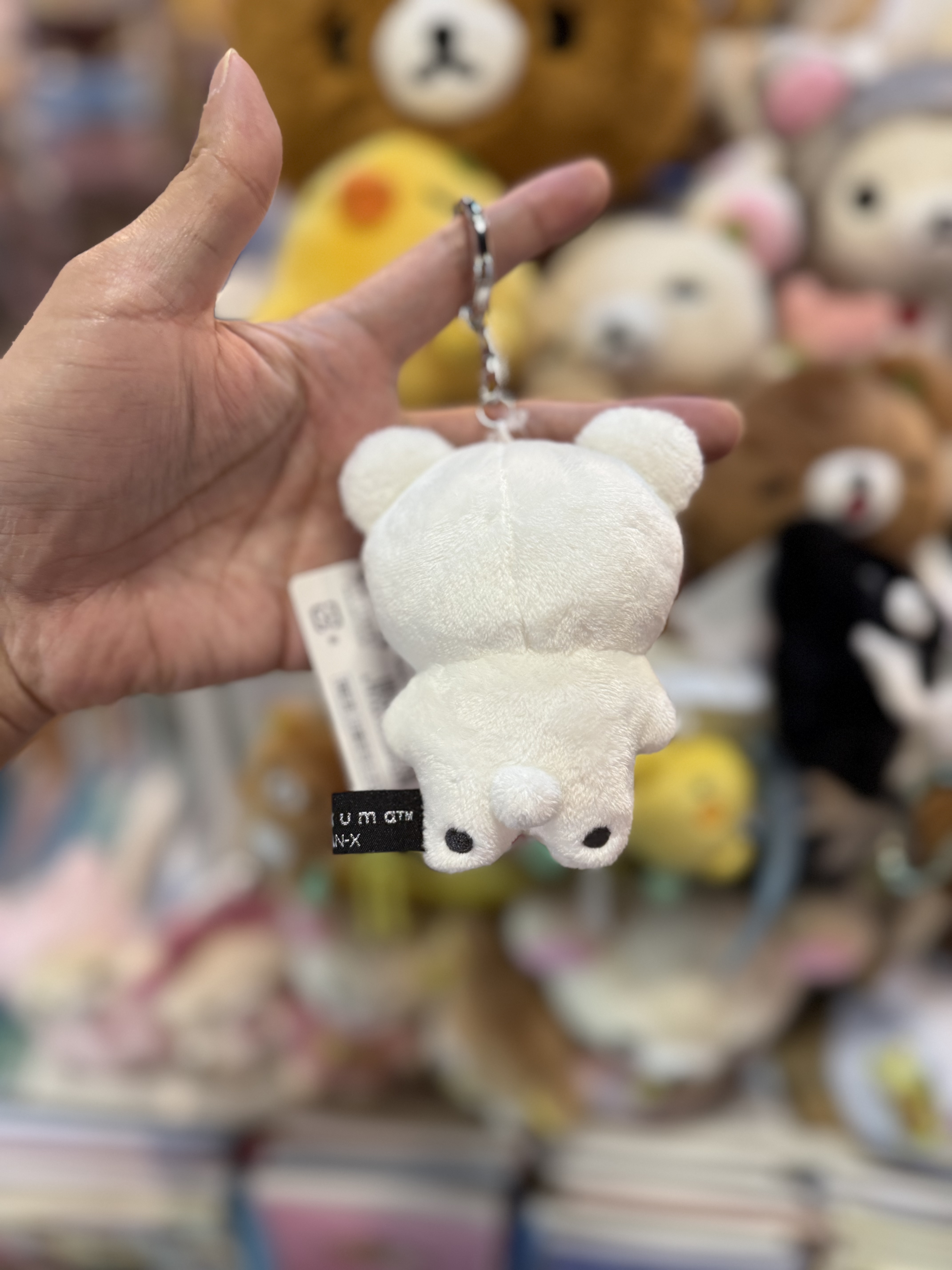 《現貨》全新Rilakkuma黑白造型掛飾
