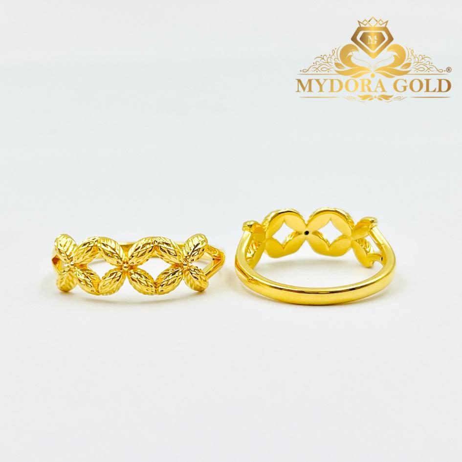 MYDORA Cincin Bunga Marrisa Minimalist (5G) l EMAS 916/22K