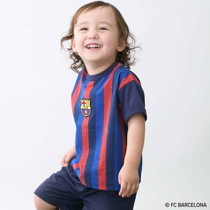 🇯🇵預訂 日本直送🇯🇵Petit Main x 巴塞球隊系列四色球隊標誌短袖上衣