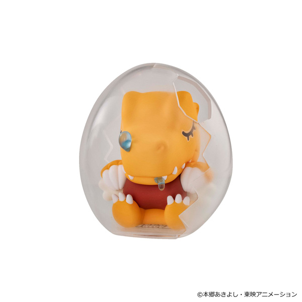 (預訂訂金 $200) (總價 $672) MegaHouse MEGA EGG FIGURE Digimon Adventure Oyasumi Digicolle! 晚安! 數碼暴龍 套裝 (原盒8個) (1套8款) (行版)