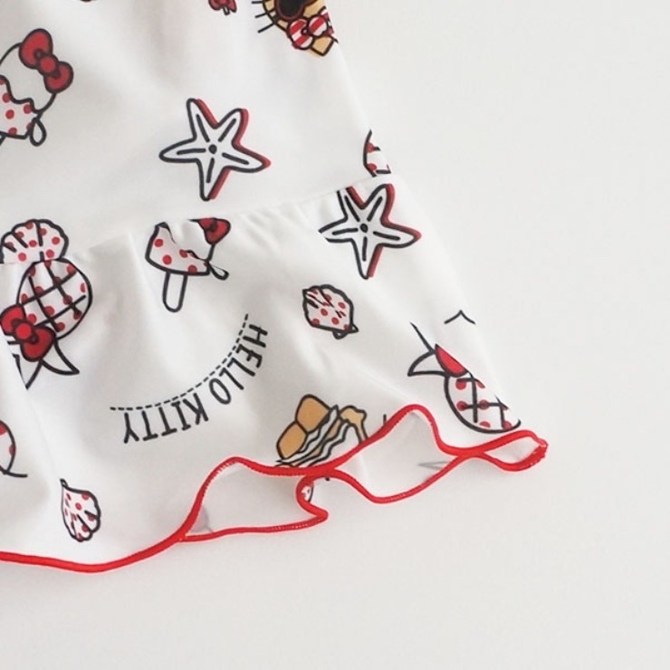 🇯🇵限量預訂 日本直送🇯🇵Sanrio 烤焦Hello Kitty連身泳衣