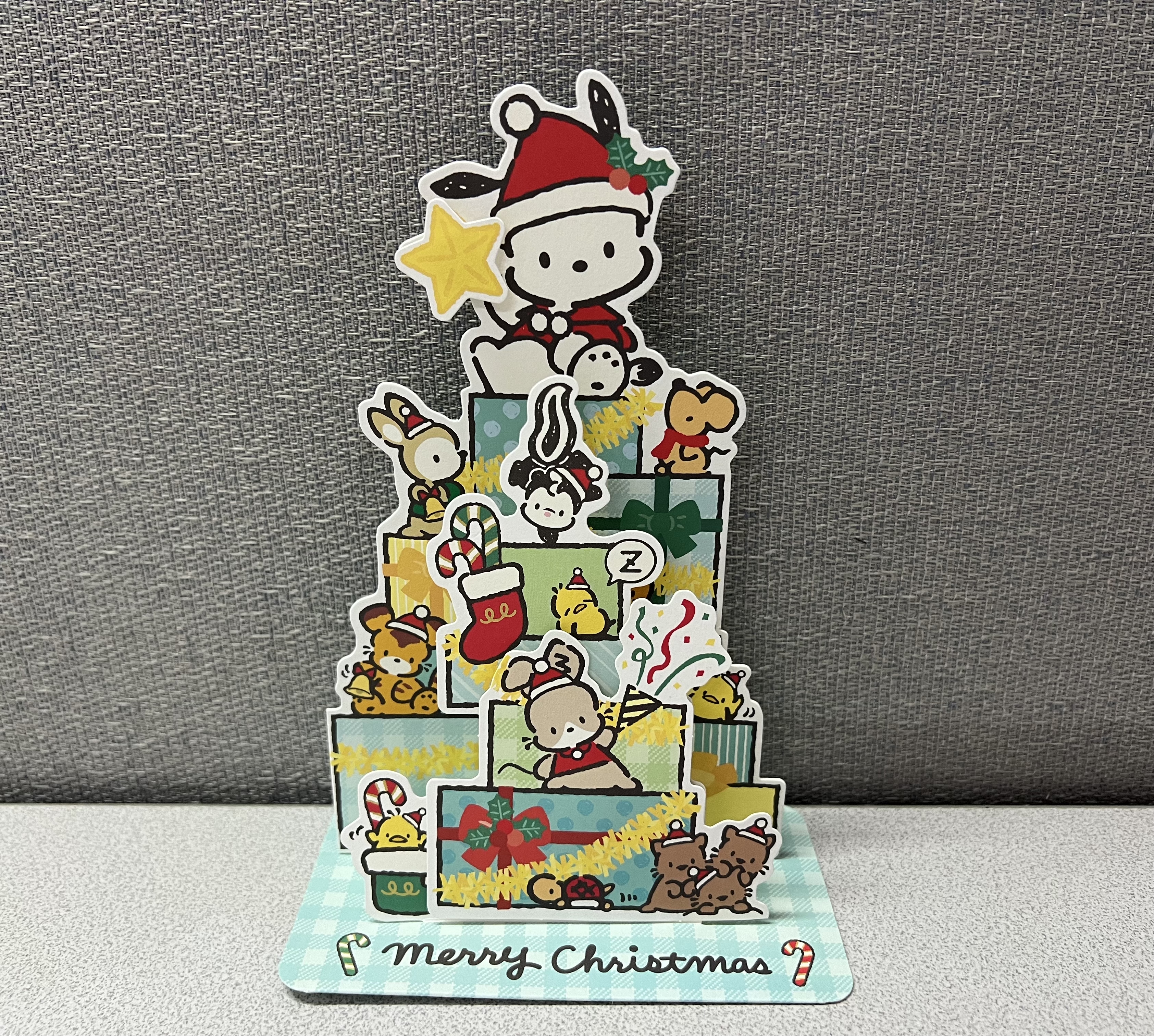 🎌日本直送🎌Sanrio 立體造型聖誕咭