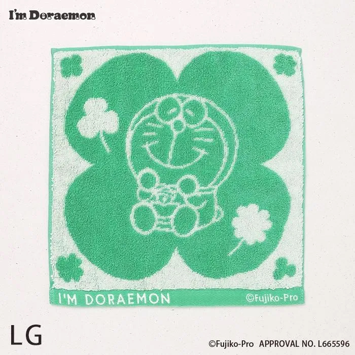 [訂購] 多啦A夢毛巾 手巾仔 Doraemon生活｜四葉草系列