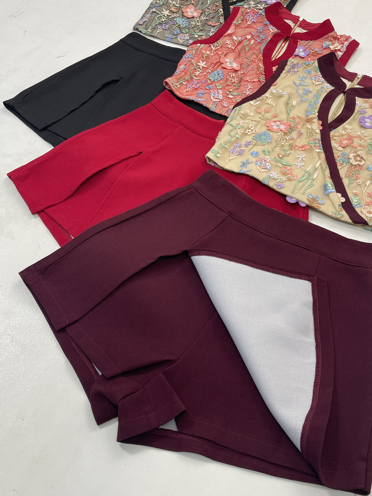 Modern Oriental Chic Qipao Set MC65