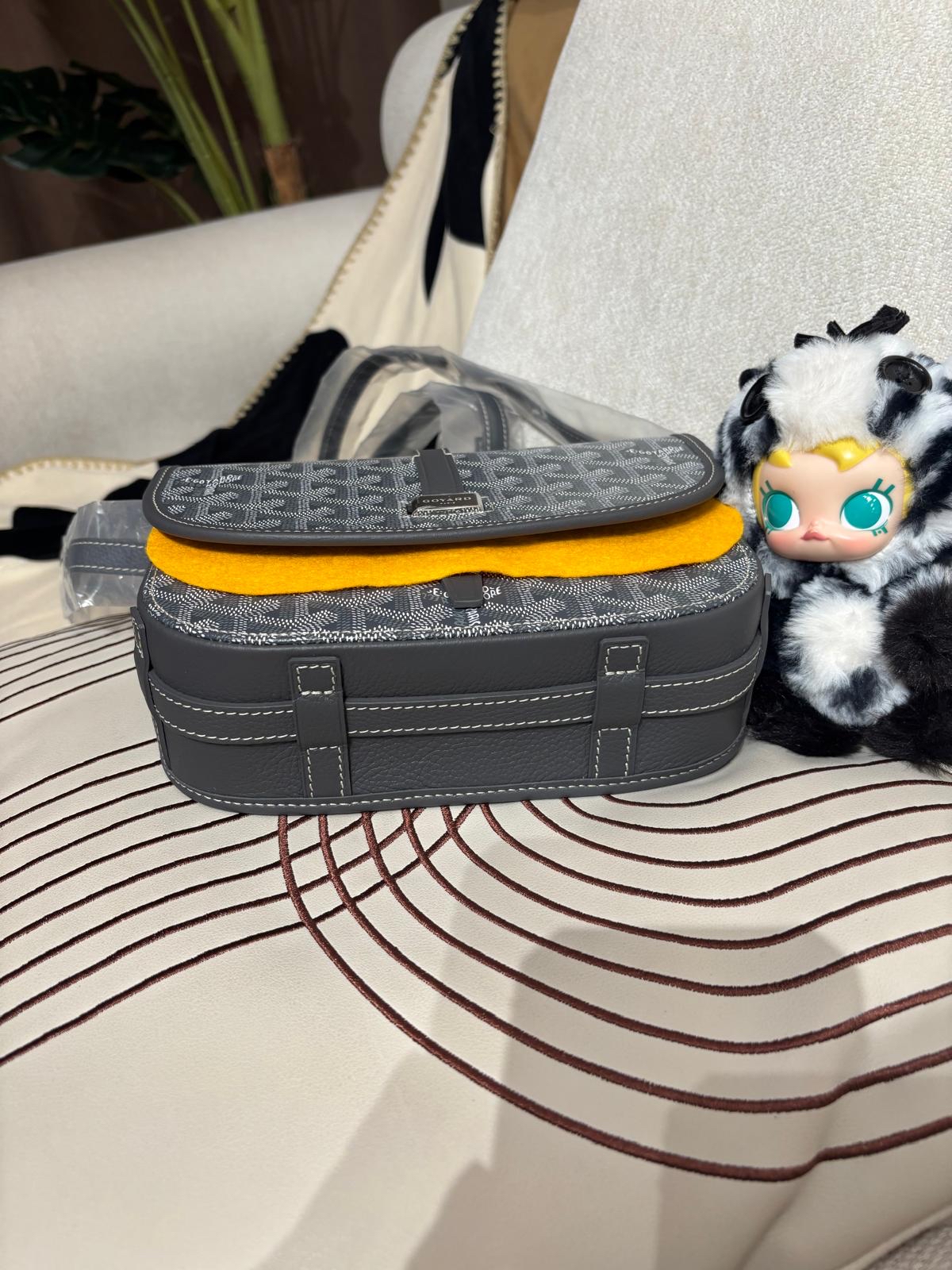 全新 Goyard Belvedere Pm grey 100%Authentic ,100%new 全新 ✅收據✅booklet✅塵袋