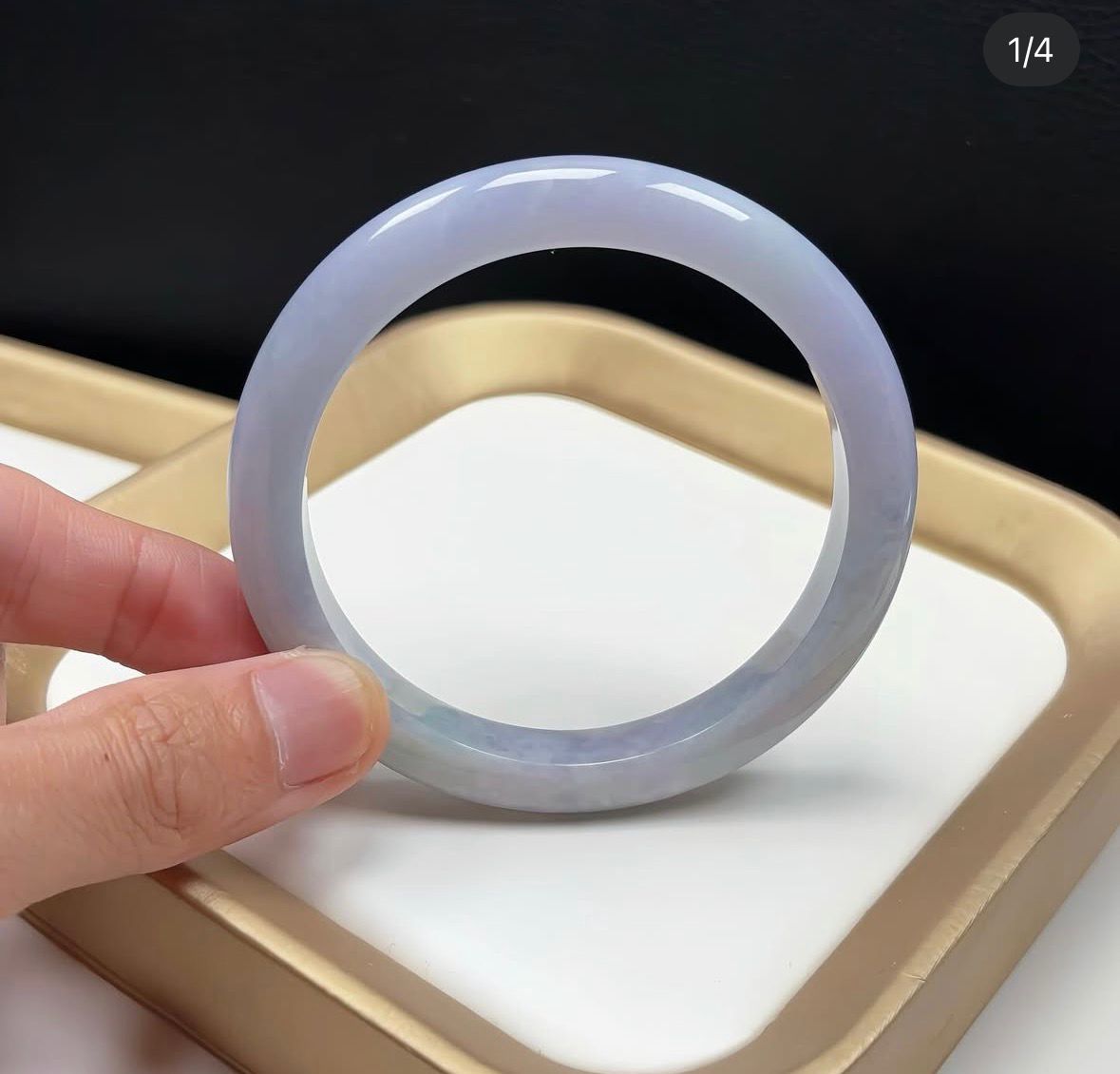 57mm 紫羅蘭翡翠福鐲