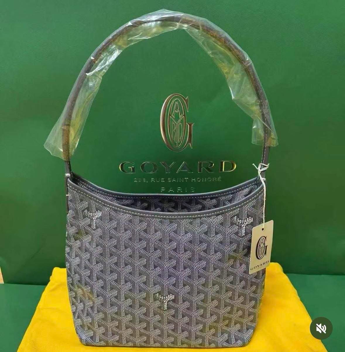 全新 Goyard boheme mini hobo bag grey 100%Authentic,100%new全新  ✅收據✅dust bag✅booklet