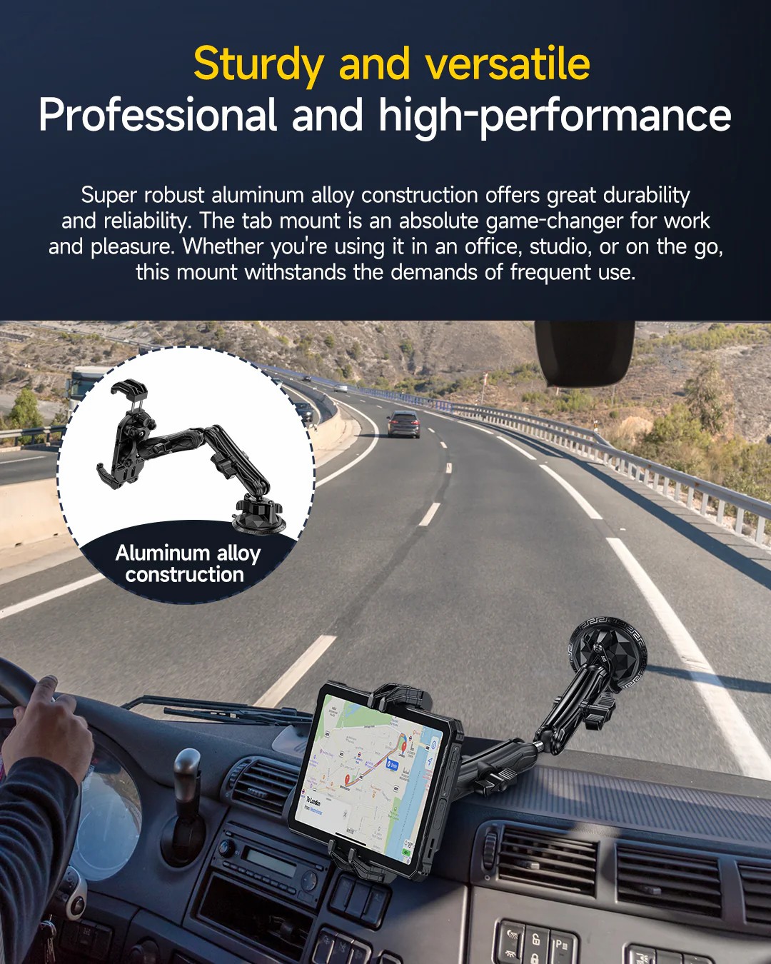 Ulefone Armor Mount Max Tablet Holder For Car/Truck 車用平板支架