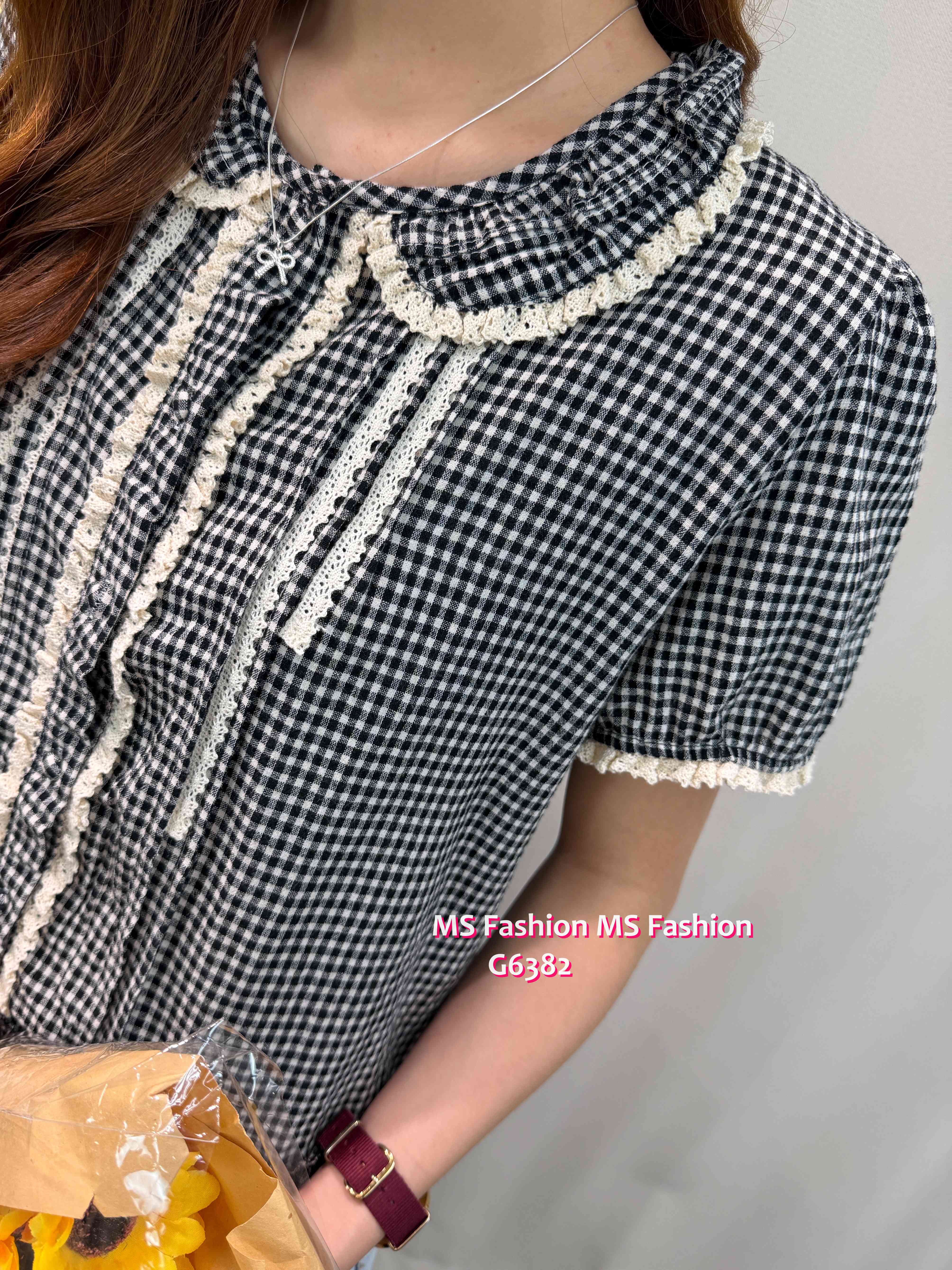 G6382 格仔通花top