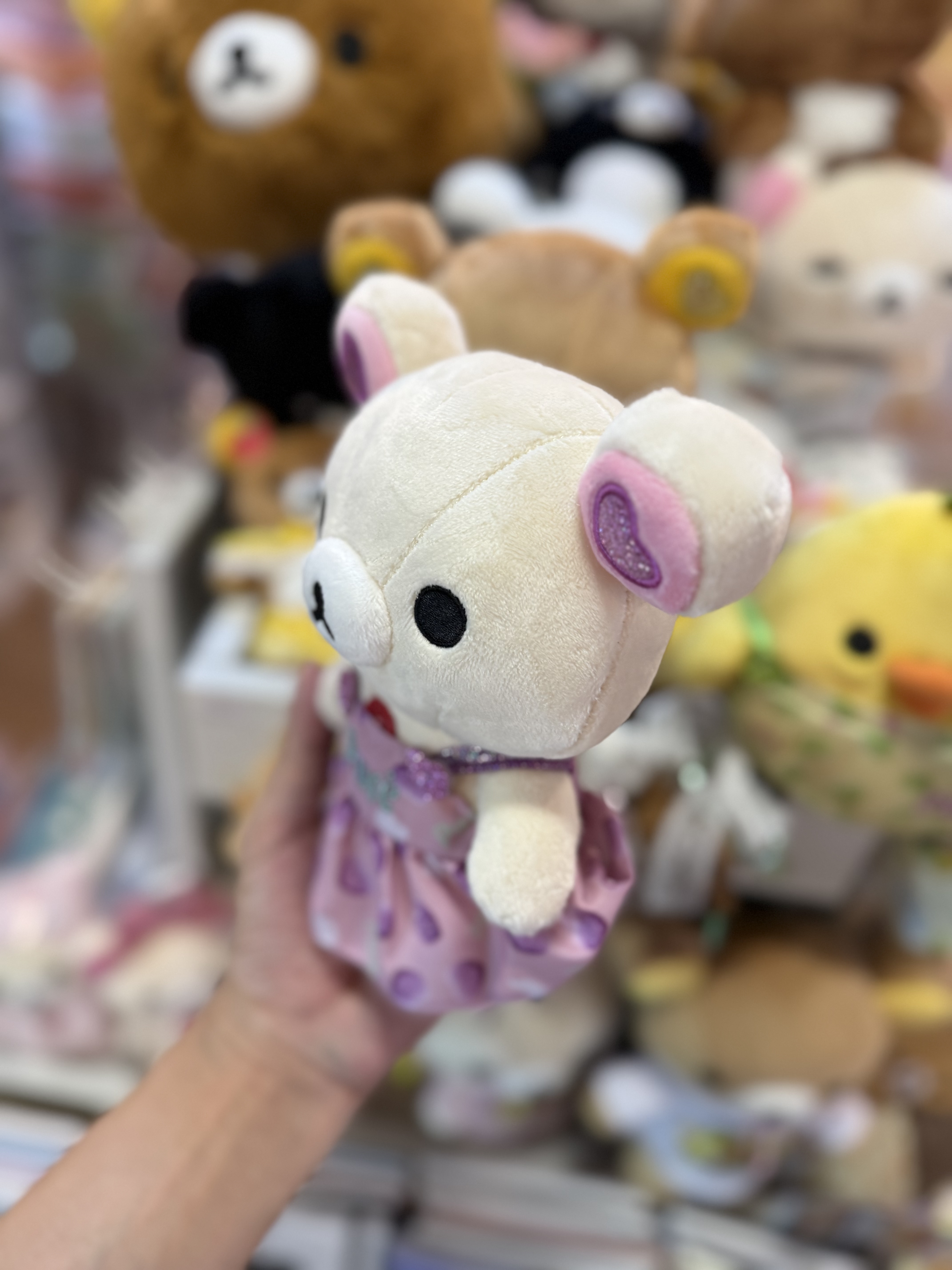 《現貨》全新loft 限定puregumi x rilakkuma公仔