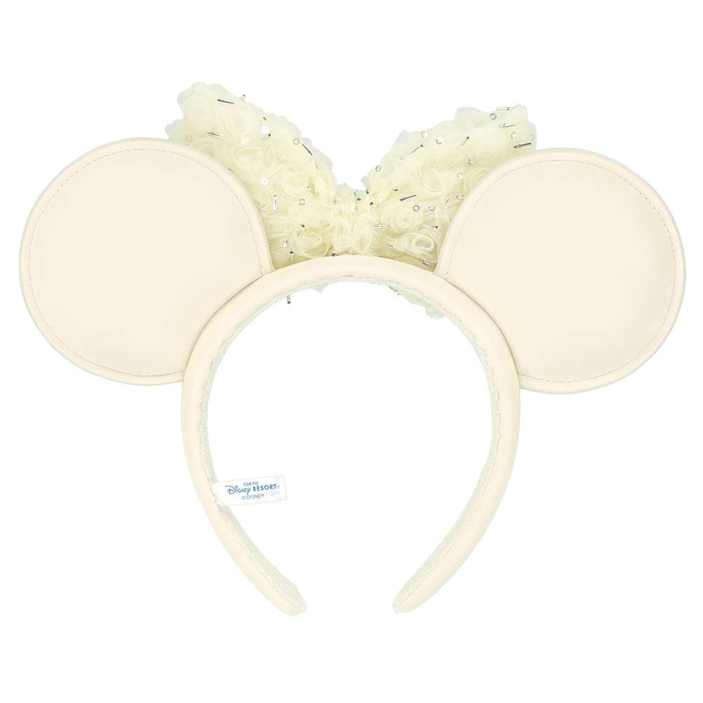 【預訂】TDR Mickey 頭箍 (beige)