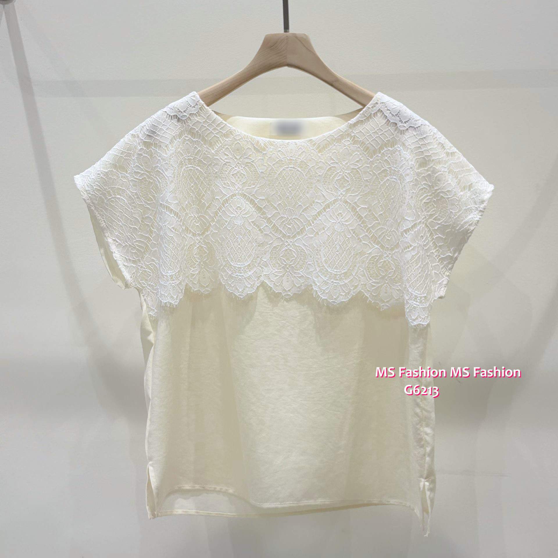 G6213 韓國🇰🇷勁靚拼lace top