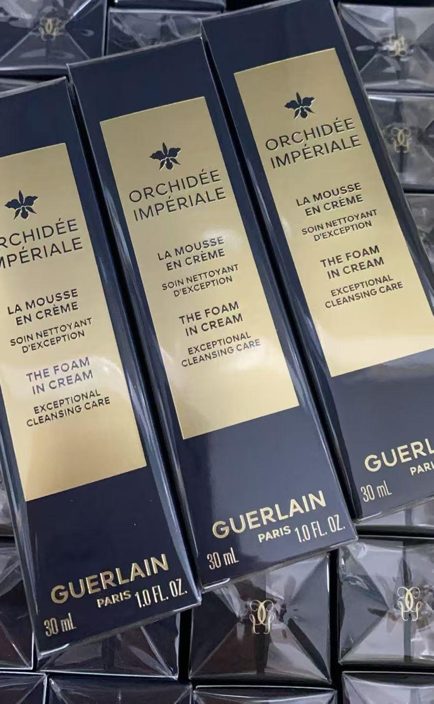 💙Guerlain 御庭蘭花 豐盈泡沫潔面霜 30ml 專櫃 方便旅行用