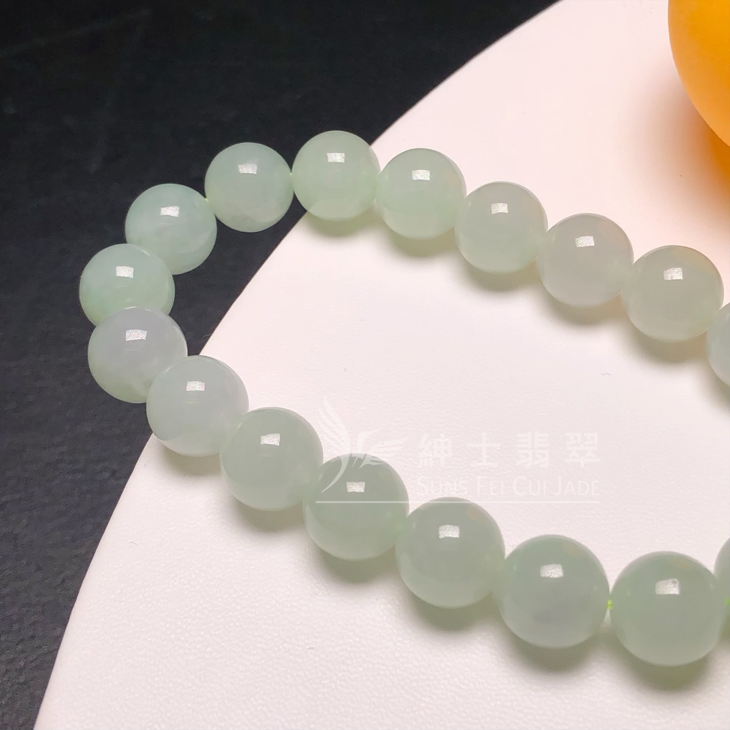 會卡蘋果甜綠手串10.7mm CA00419