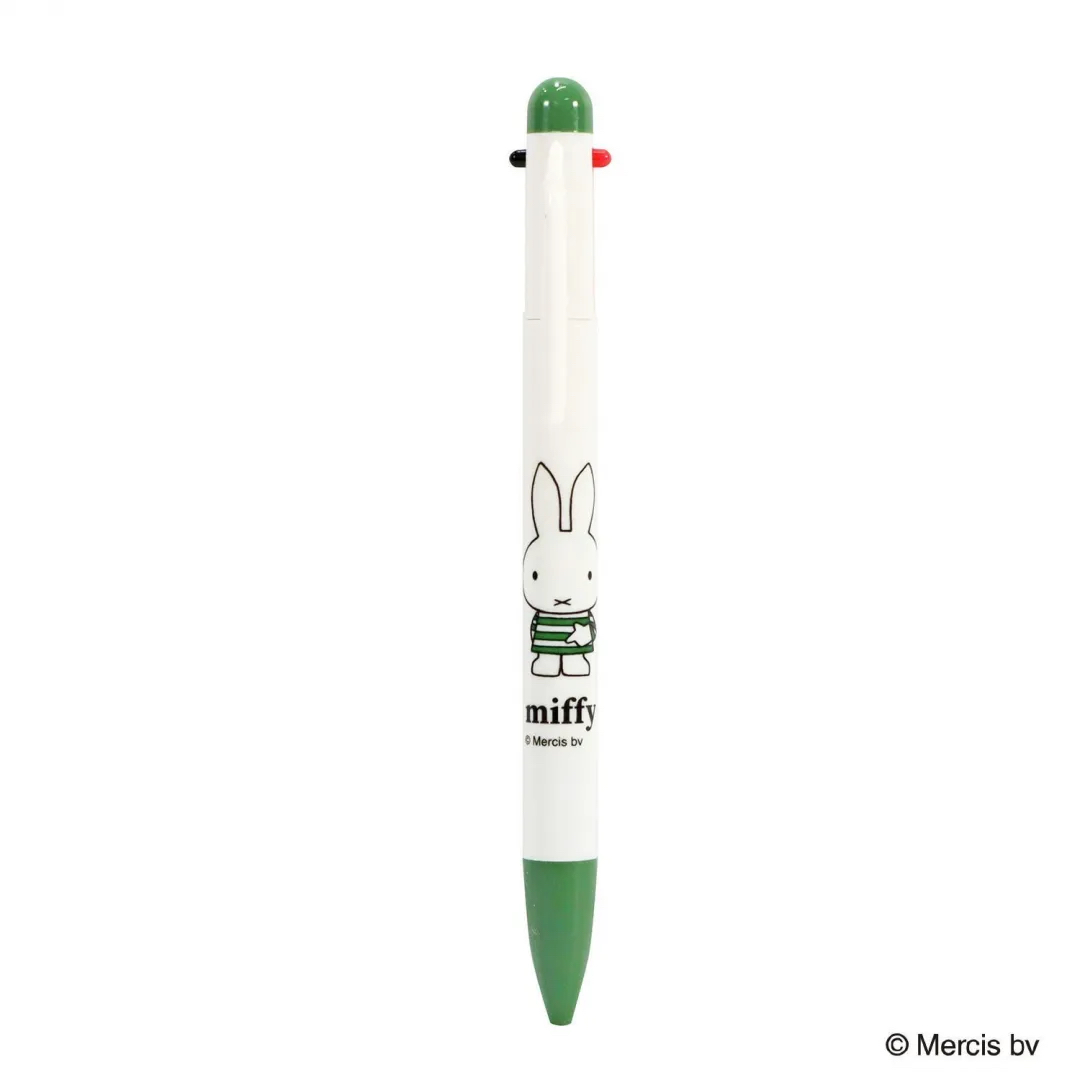MIFFY 筆 綠色 條紋