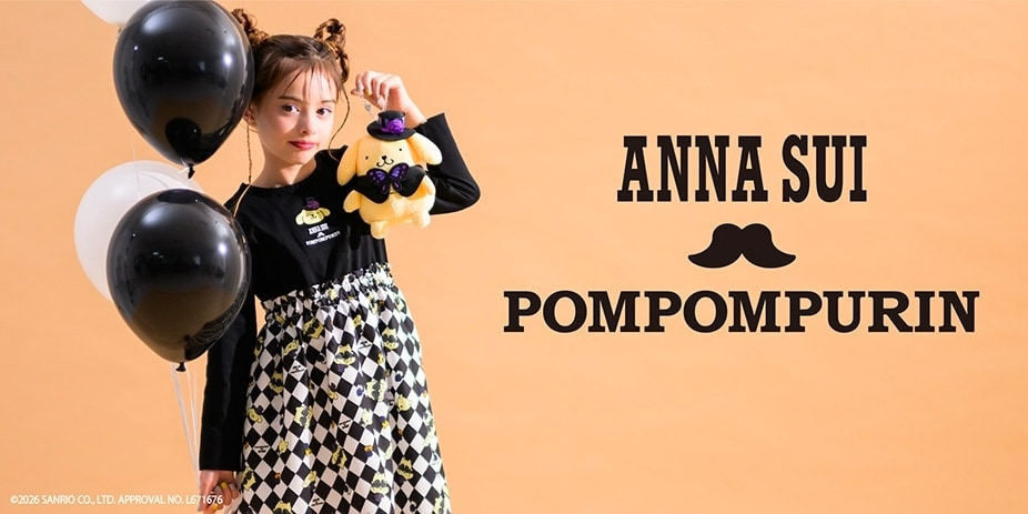🌸 【預訂】連身裙 - ANNA SUI mini x Pompompurin