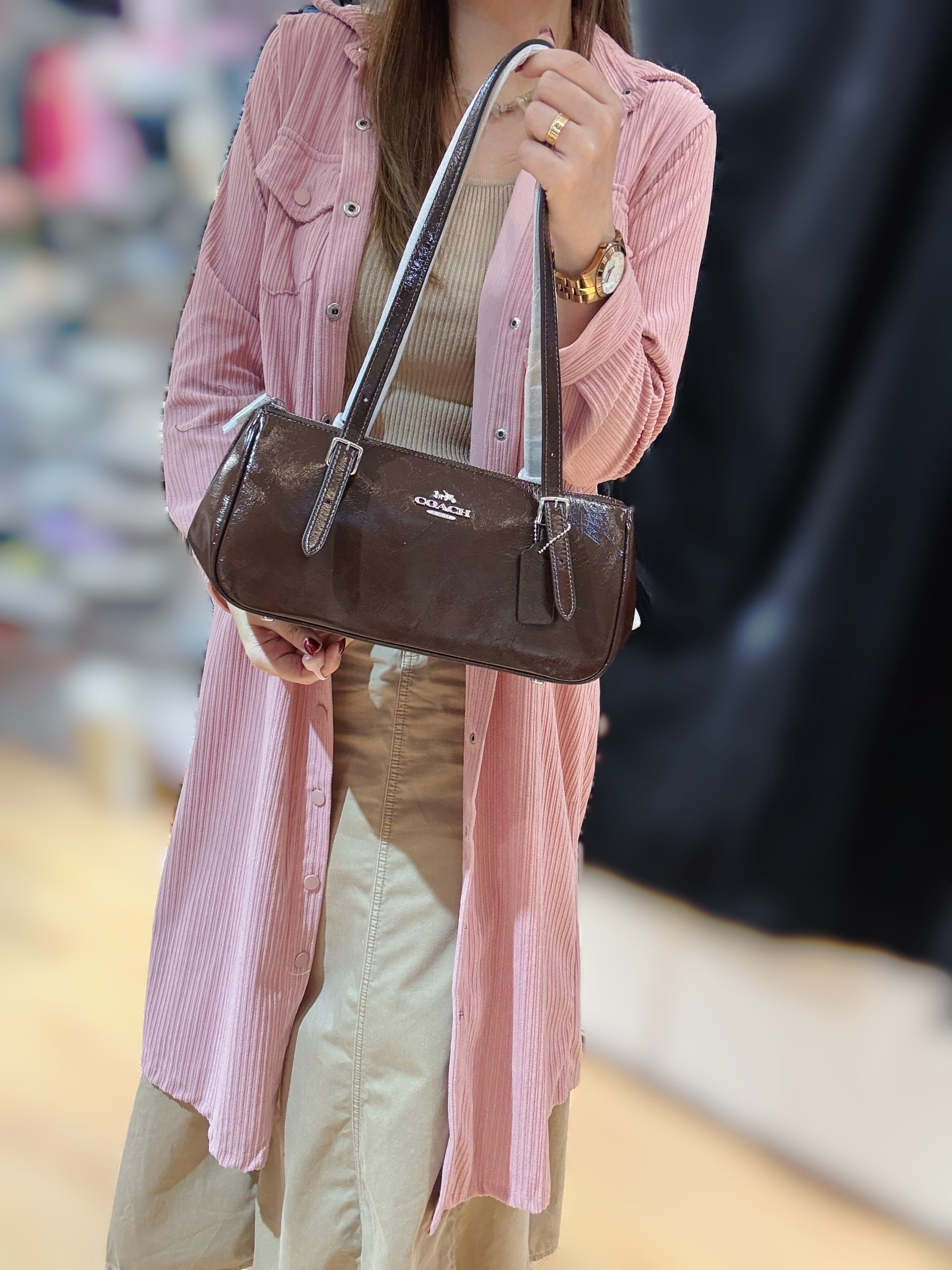 Coach Asher shoulder bag maple