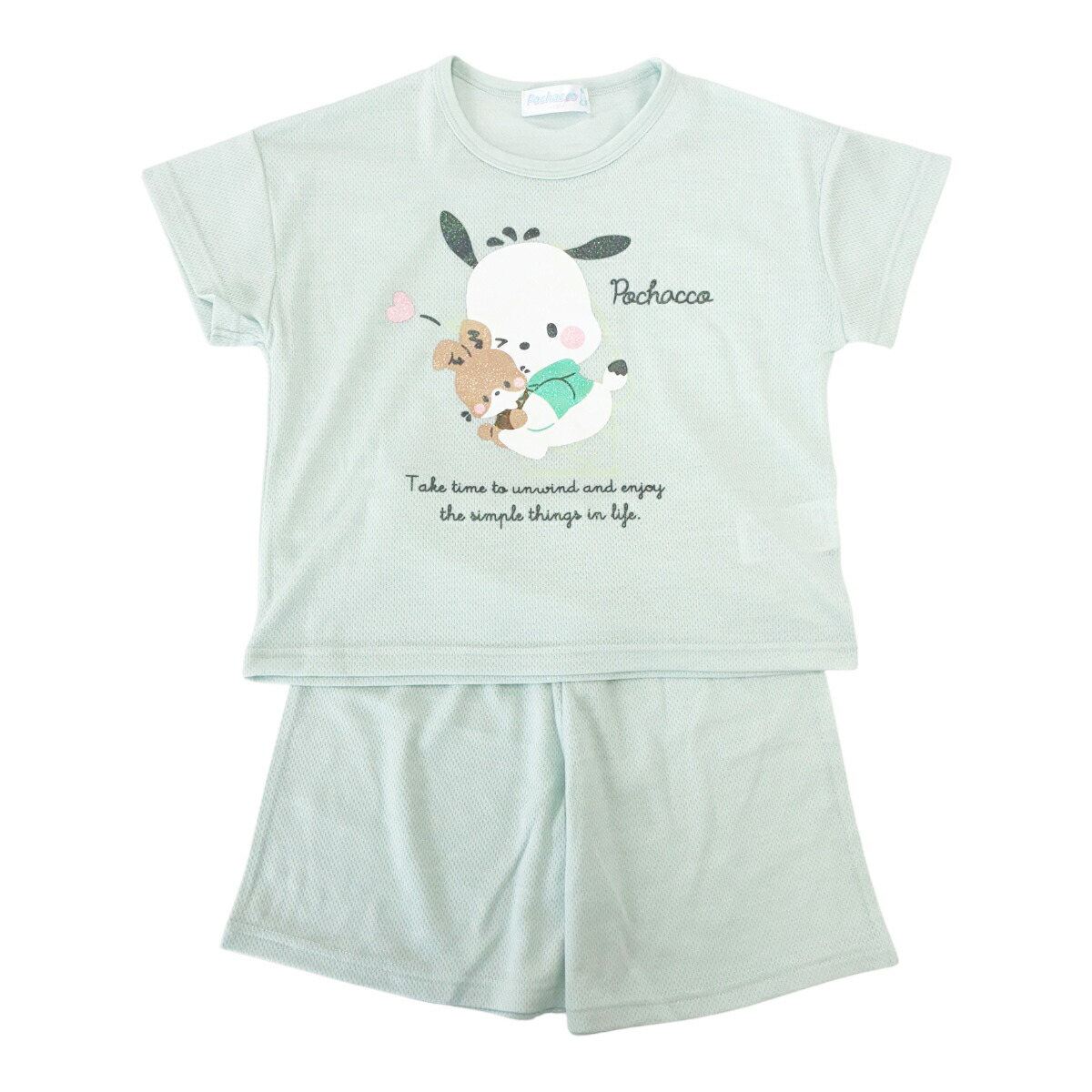 🆕【⭐訂購⭐】🇯🇵日本直送🌀#Sanrio 網眼夜光短袖家居服套裝［3款選］🌀 [PLEA-0001] [260523]