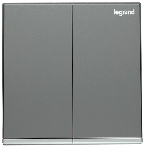 Legrand Galion 深沙銀 孖十字掣 開關掣