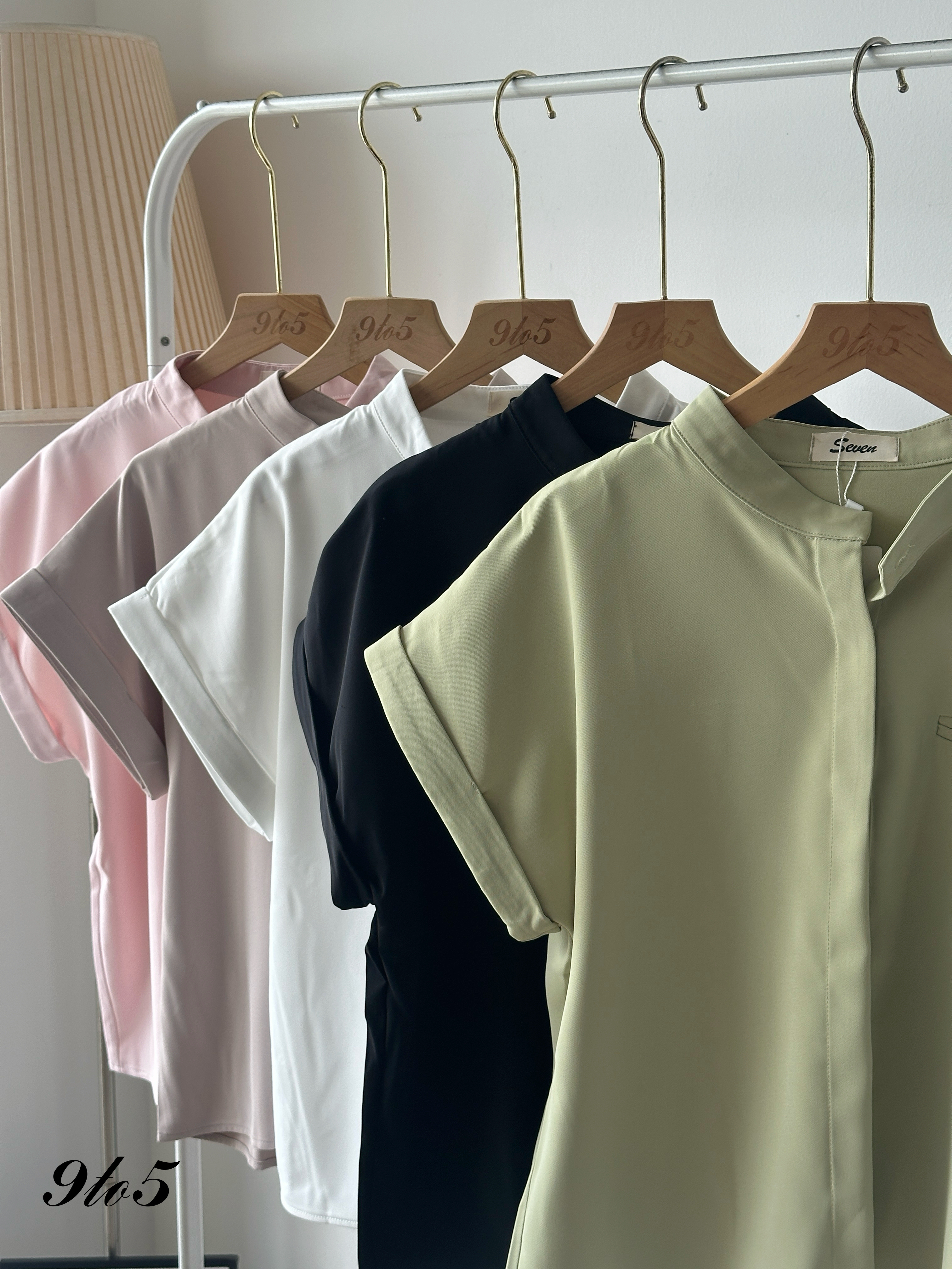 T4098 Cape Sleeve Shirt - 5 Colors 