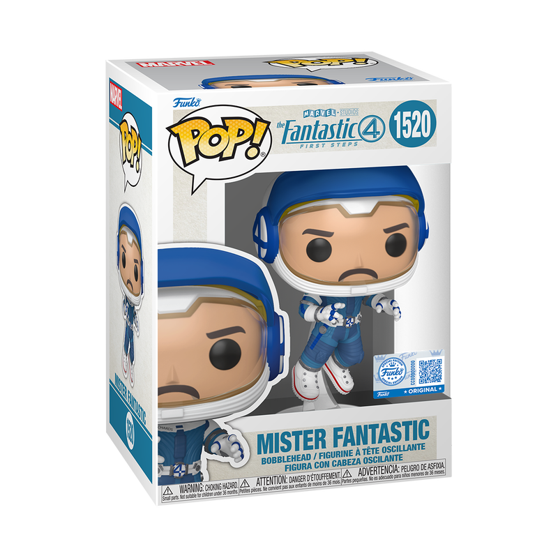 📦訂購 美國代購 Funko POP! Marvel Mister Fantastic (Space Suit) (Fantastic Four: First Steps) Figure 神奇四俠 模型