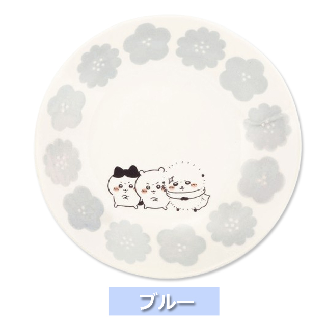 日本製 Chiikawa 幸福花 陶瓷餐盤 22cm