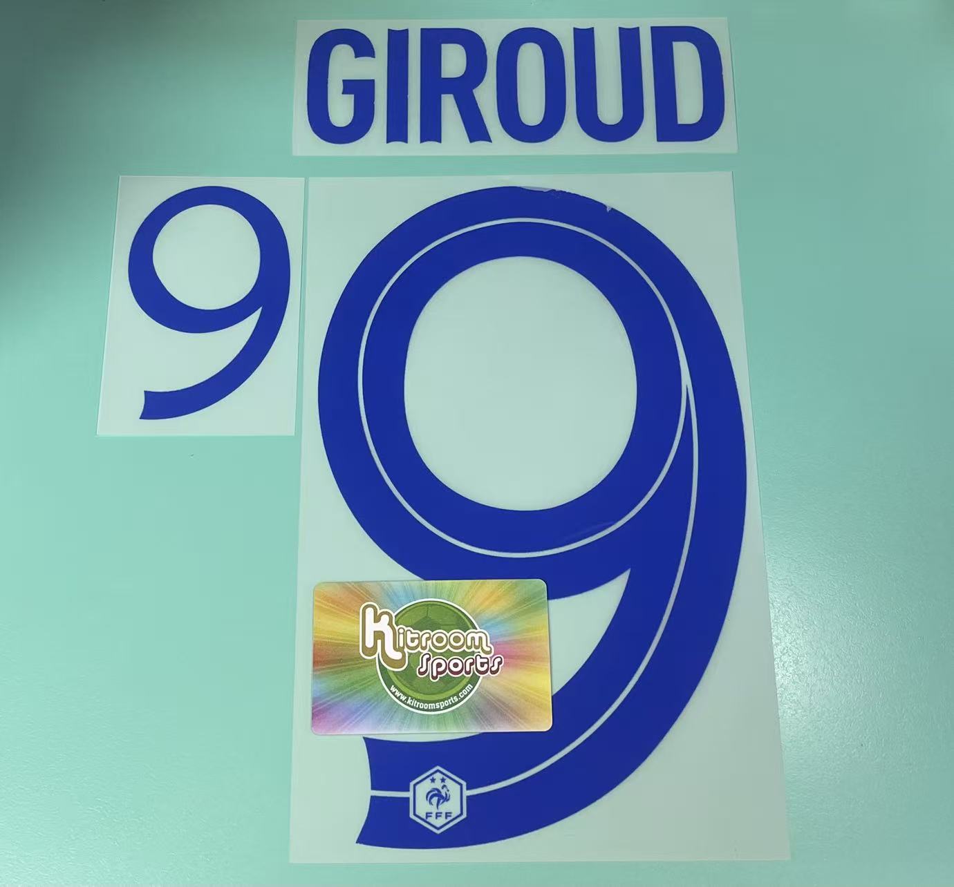 2022 France Away Nameset #9 Giroud