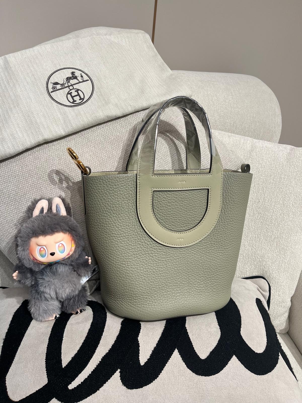 全新 Hermes in the loop 18,STAMP B,Q1 Sauge Clemence Calfskin,100%Authentic ,100%new 全新貨品 ✅收據✅dust bag✅盒 