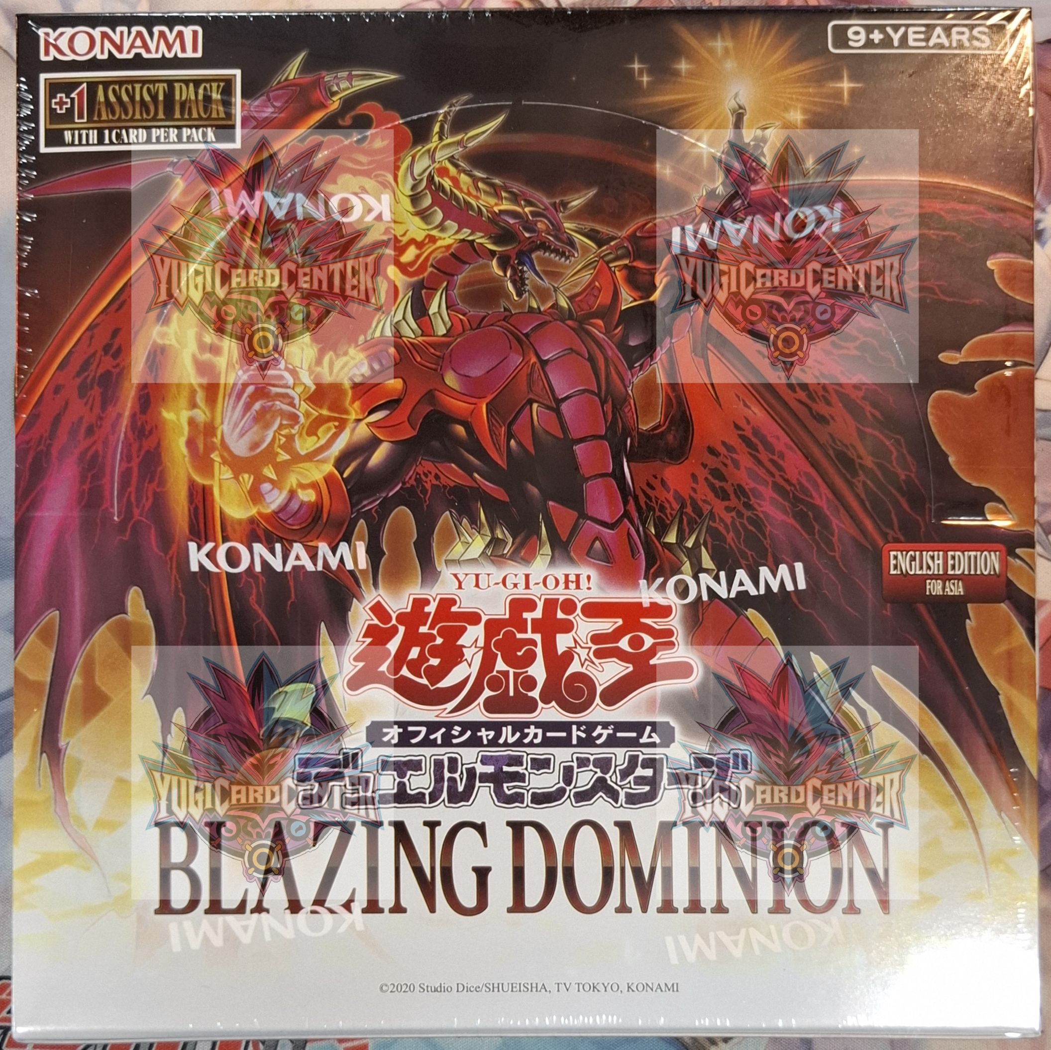 亞洲英文版 遊戲王AE 1304 BLAZING DOMINION CG2063-AE