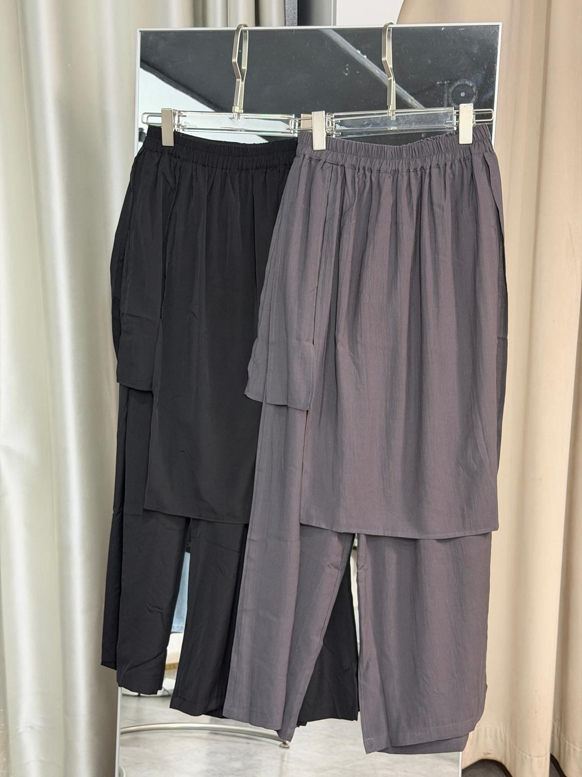 SS2634 時尚披肩式寬鬆休閒褲