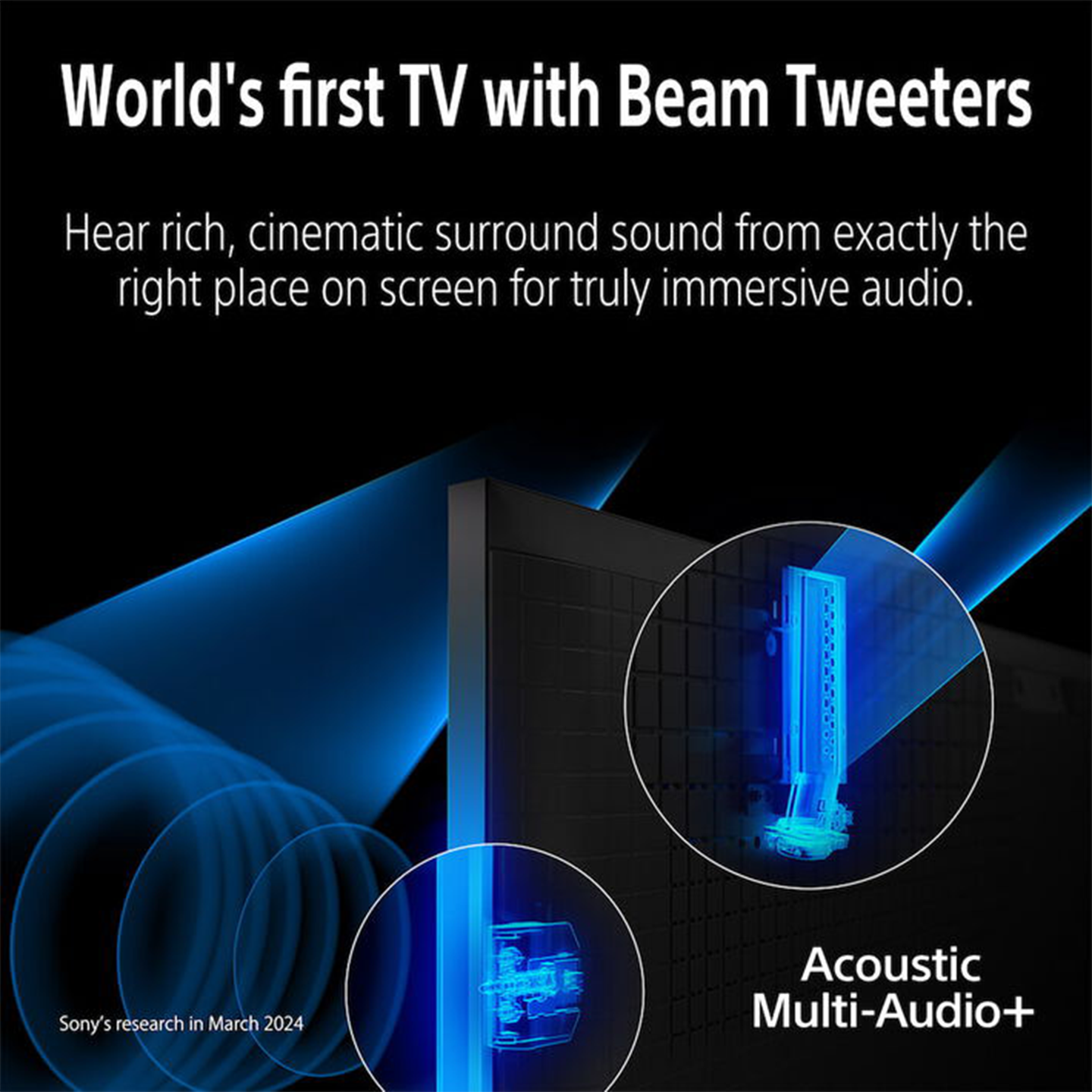 Sony 75" BRAVIA 9 Mini LED 4K Google TV (K-75XR90)