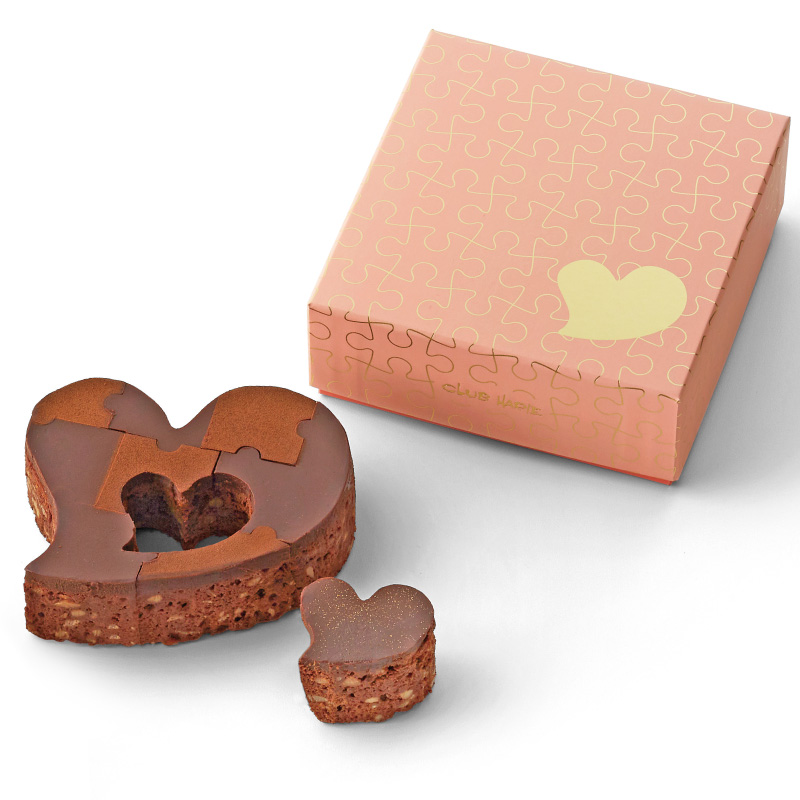 CLUB HARIE 愛心布朗尼 10ピース