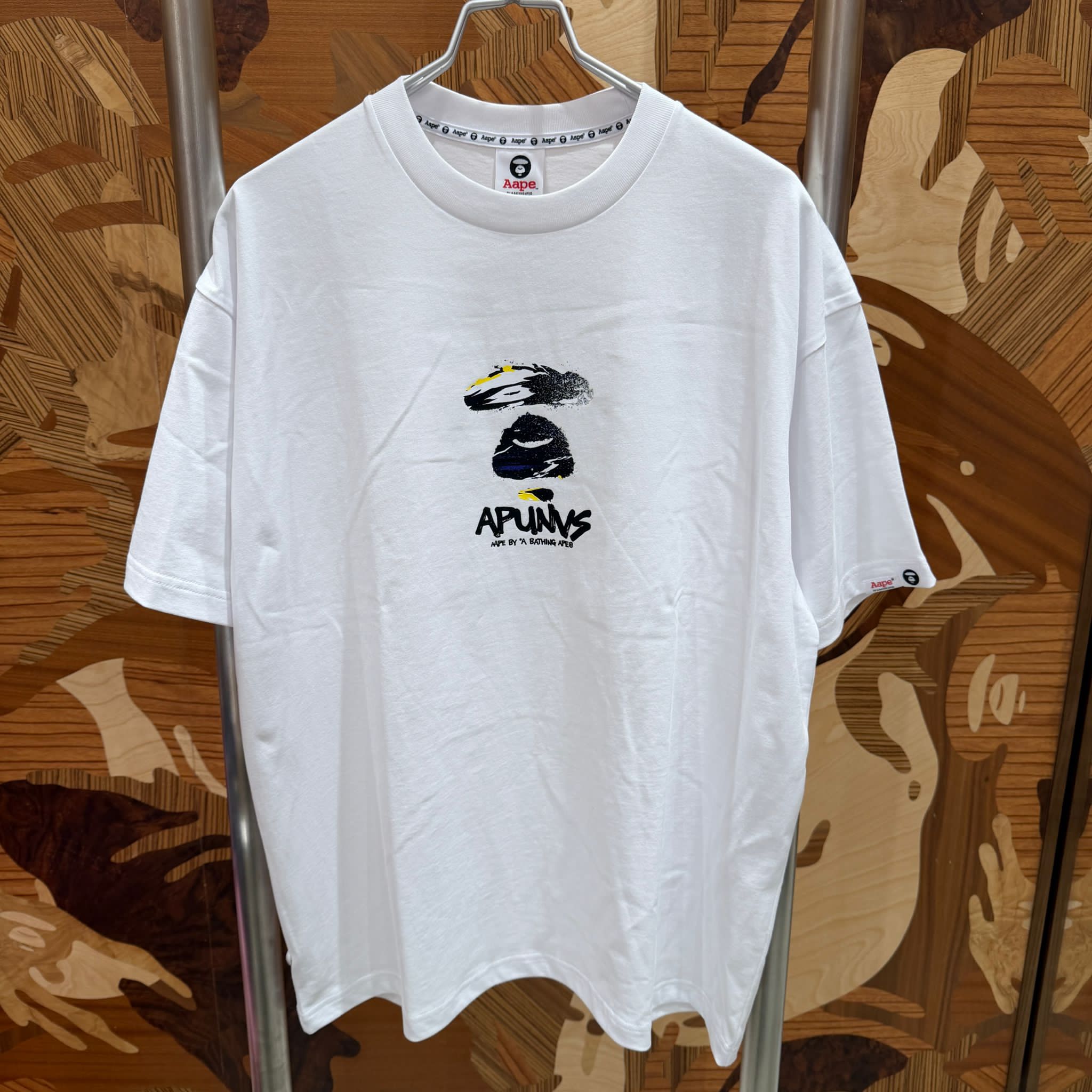 AAPE Relaxed fit AAPEUNVS graphic tee (1839) 寬鬆版