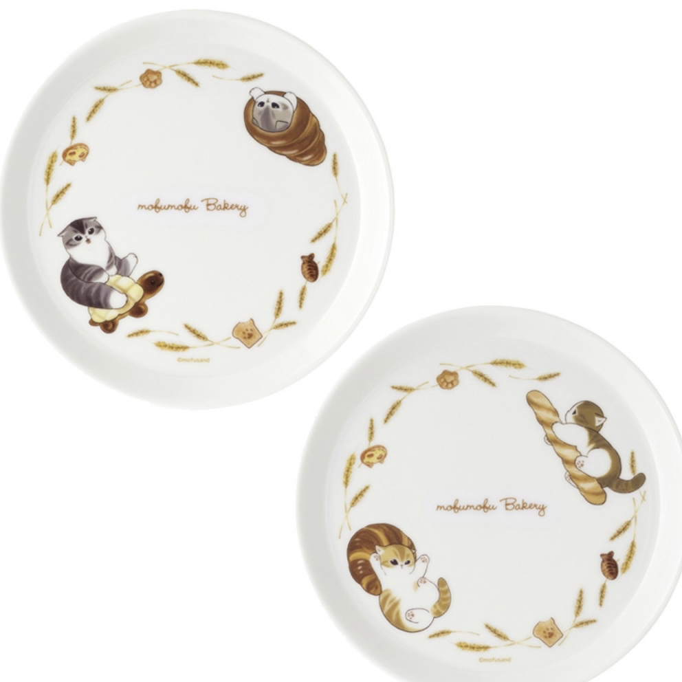 Mofusand 鯊魚貓 瓷碟｜預訂