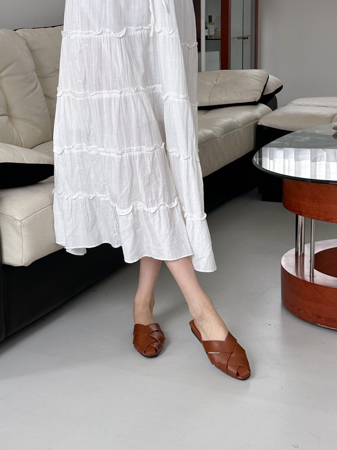 Braided Mule Flats (3 colors)
