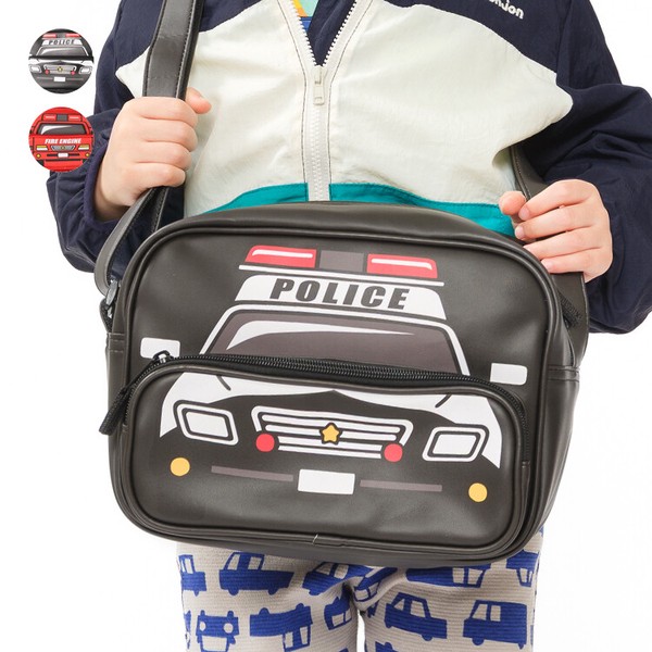 🆕【⭐訂購⭐】🇯🇵日本直送 警車/消防車圖案 單肩包🌀 [ELAD-0278][260228]