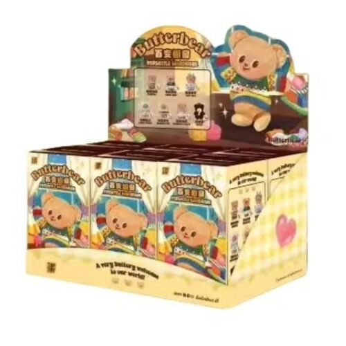 [Butterbear] 黃油熊百變衣櫥 14cm 毛絨公仔掛件 (日版) | 1件