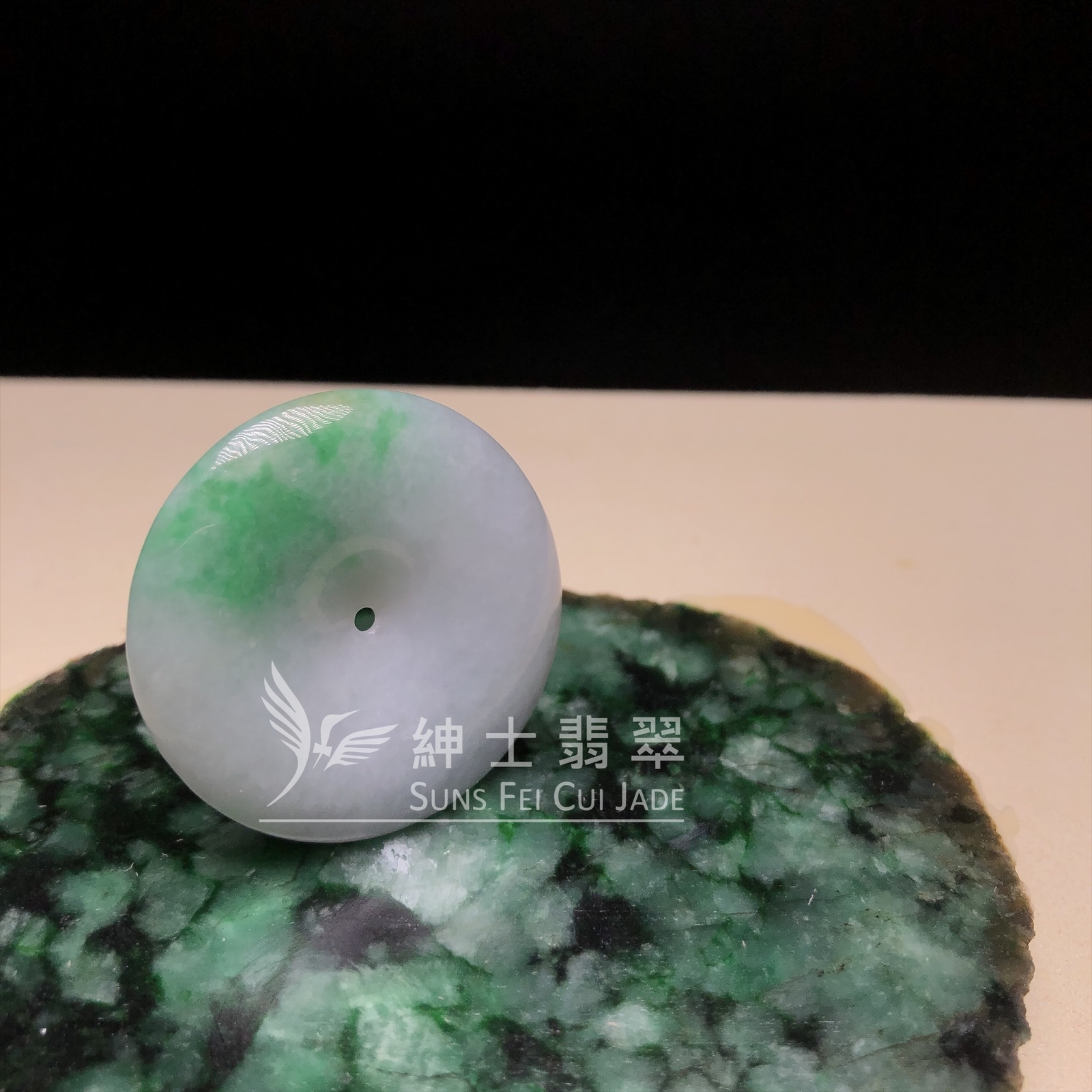 飄翠平安扣  B08564