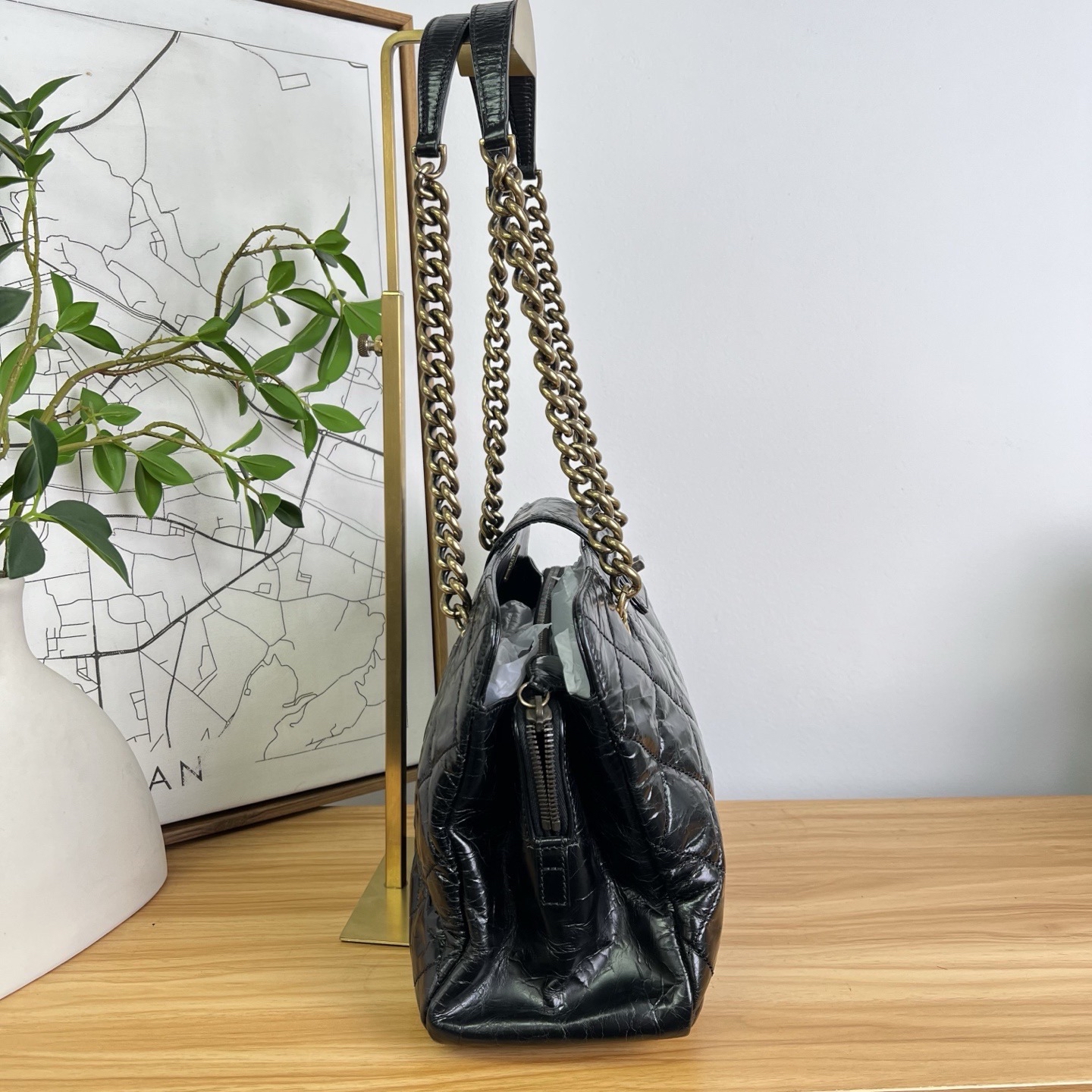 【預訂貨品】chanel油蠟皮tote bag