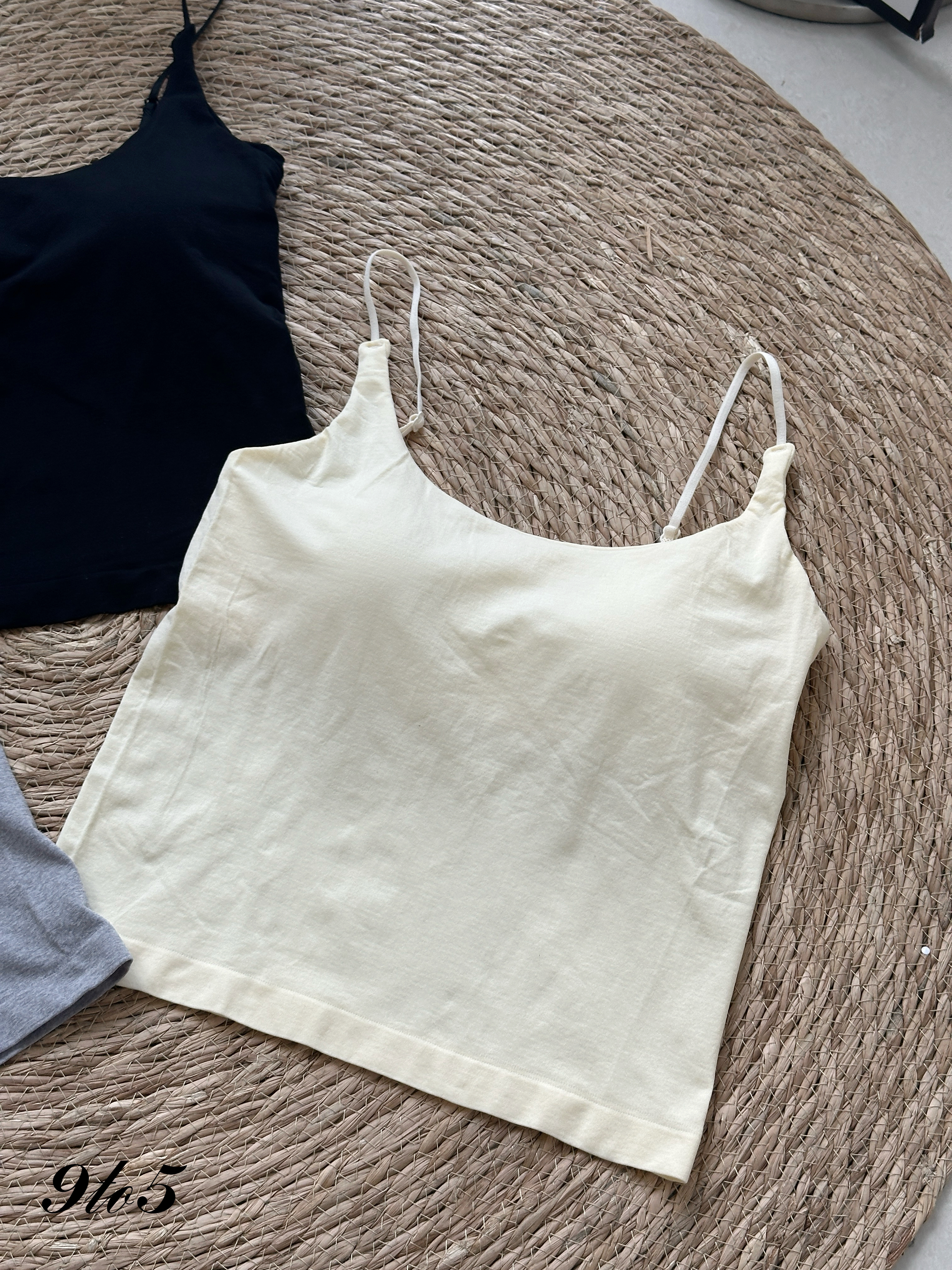 T4161 Sleeveless Bra Top - 3 Colors 