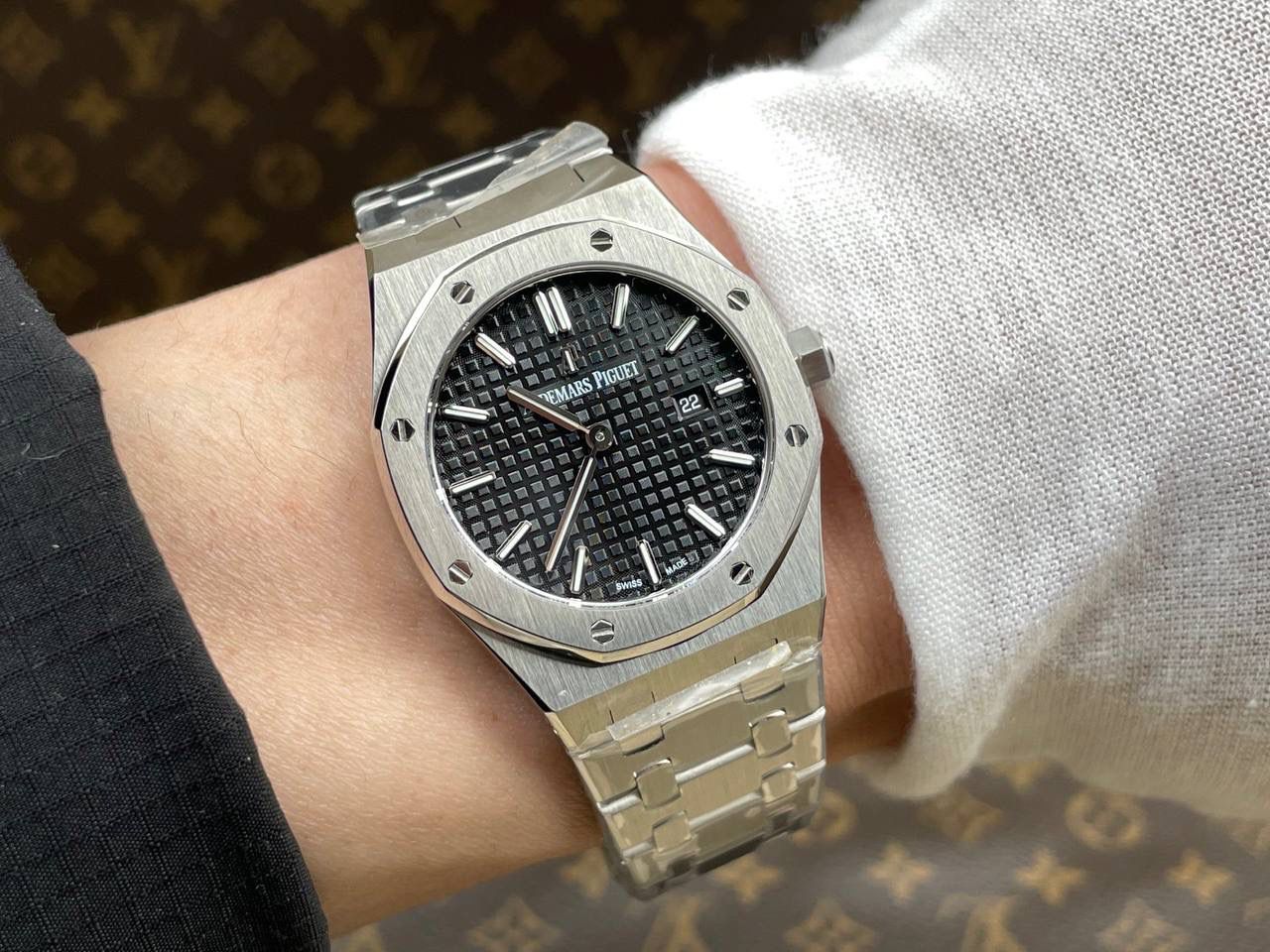 🚀女表 爱彼67650 黑盘 瑞士石英机芯 33mm💯