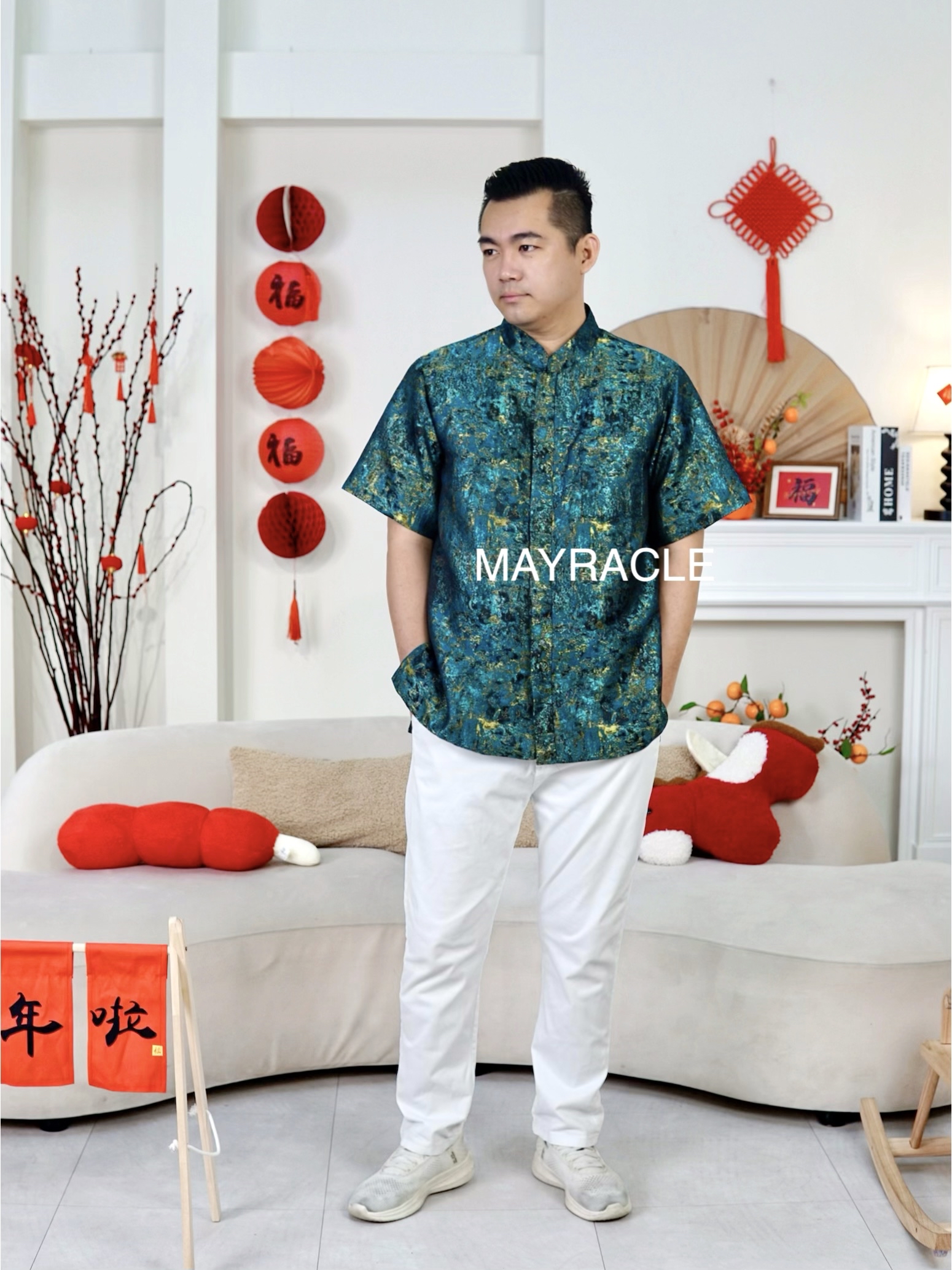 CNY 2027 Oversized Oasis Men Shirt (Pre-order)