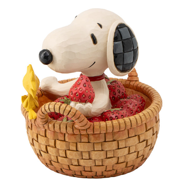 【預訂】Snoopy & Woodstock figure (Strawberry)