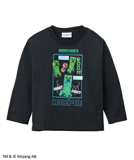 🆕【⭐訂購⭐】日本直送 🇯🇵🌀#Minecraft 長袖 tee［4款選］🌀[PLIA-0152] [261021]