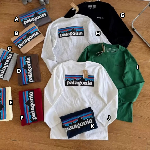 Patagonia 經典限定情侶長袖Tee